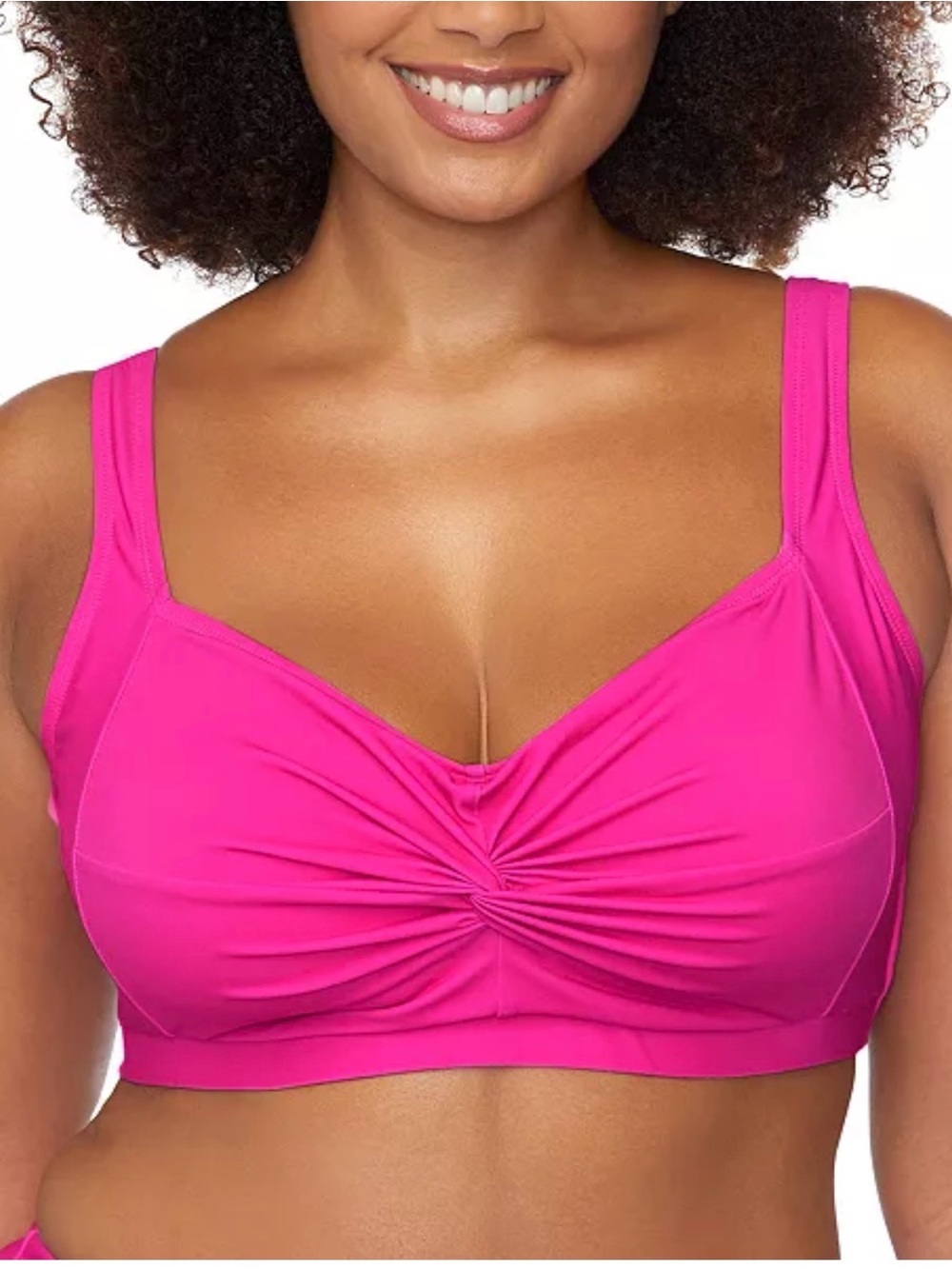 Raisins Curve Plus Size Sasha Twist Front Bikini Top